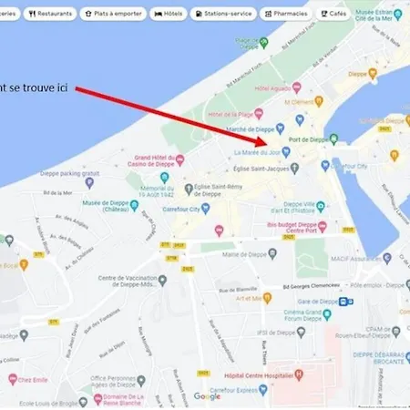 شقة Triplex En Plein Coeur De دْييب